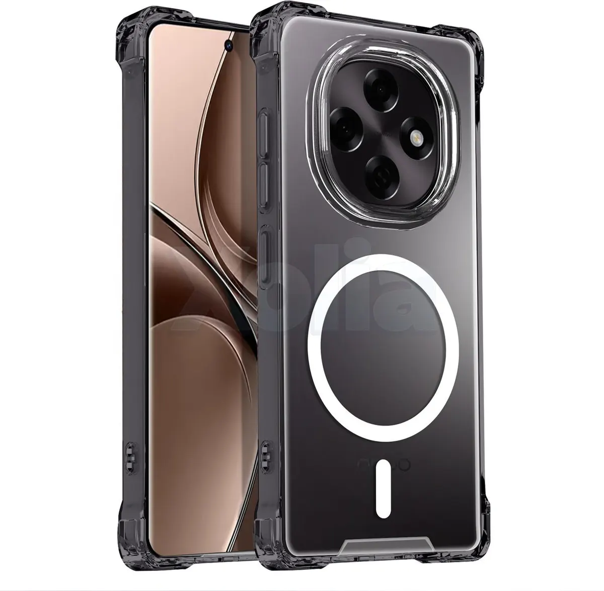 Xolia Back Cover for OPPO F31 Pro 5G (Transparent, Shock Proof, Polycarbonate, Silicon, Pack of: 1)