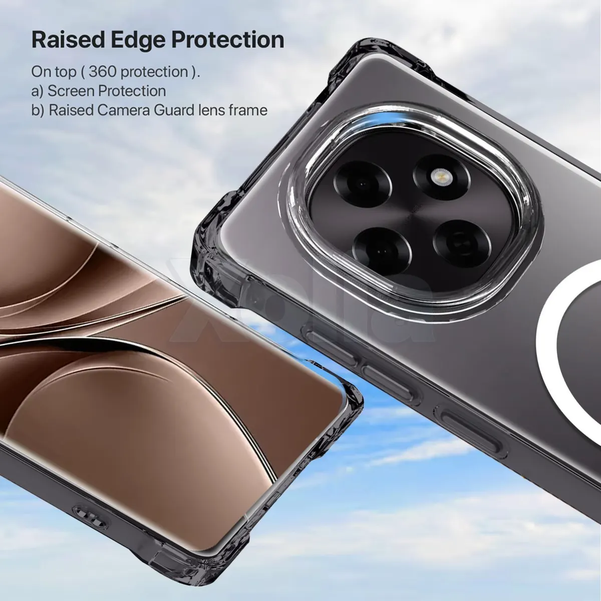 Xolia Back Cover for OPPO F31 Pro 5G (Transparent, Shock Proof, Polycarbonate, Silicon, Pack of: 1) — image 2 of 5
