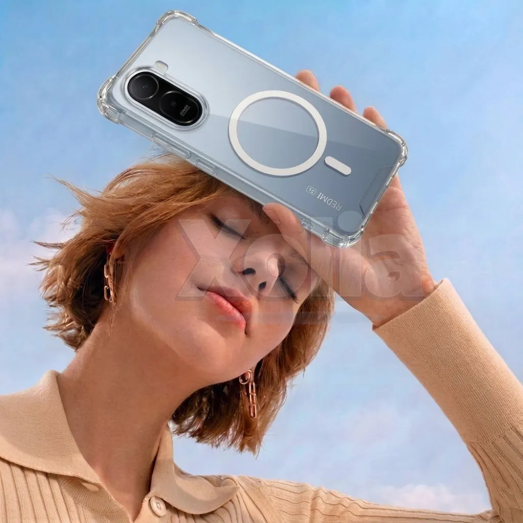 Xolia Back Cover for Redmi A7 Pro 5G (Transparent, Shock Proof, Polycarbonate, Silicon, Pack of: 1) — image 5 of 5