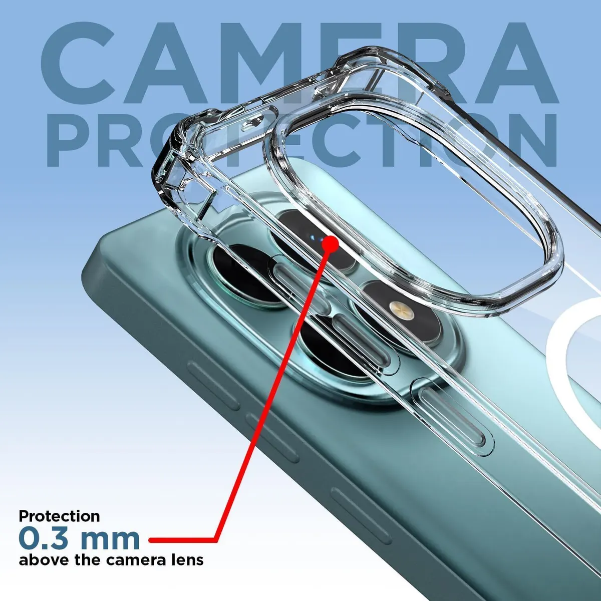 Xolia Back Cover for Redmi Note 15 5G (Transparent, Shock Proof, Polycarbonate, Silicon, Pack of: 1) — image 4 of 5
