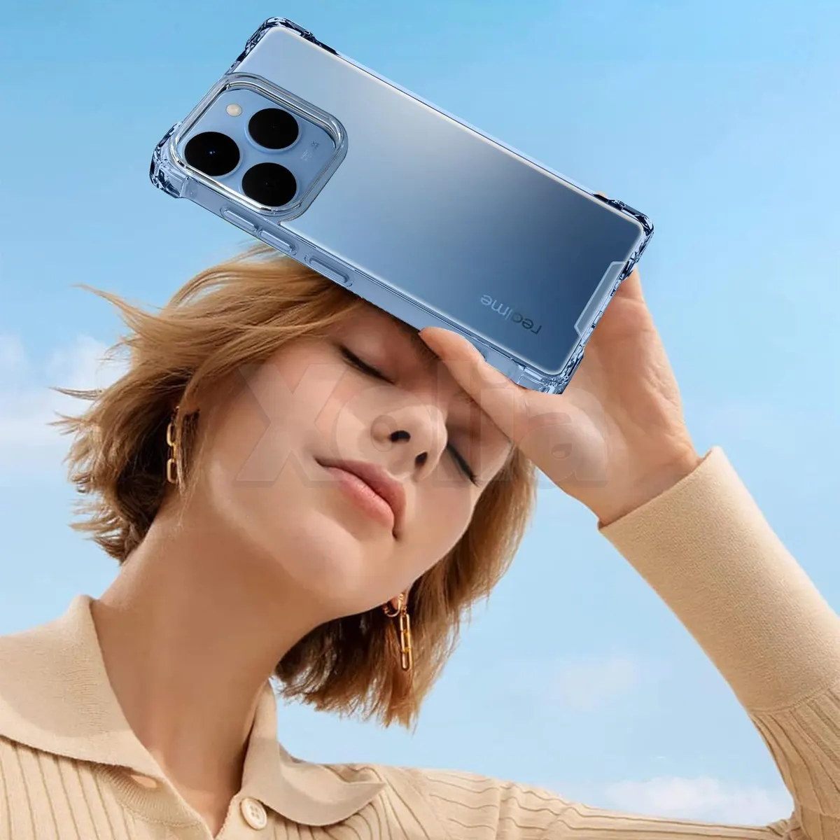 Xolia Back Cover for Realme 15T (Transparent, Shock Proof, Polycarbonate, Silicon, Pack of: 1) — image 5 of 5