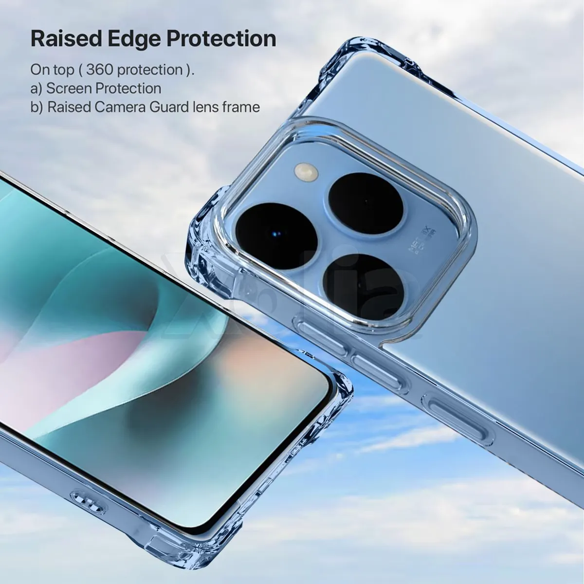 Xolia Back Cover for Realme Narzo 90 5G (Transparent, Shock Proof, Polycarbonate, Silicon, Pack of: 1) — image 2 of 5