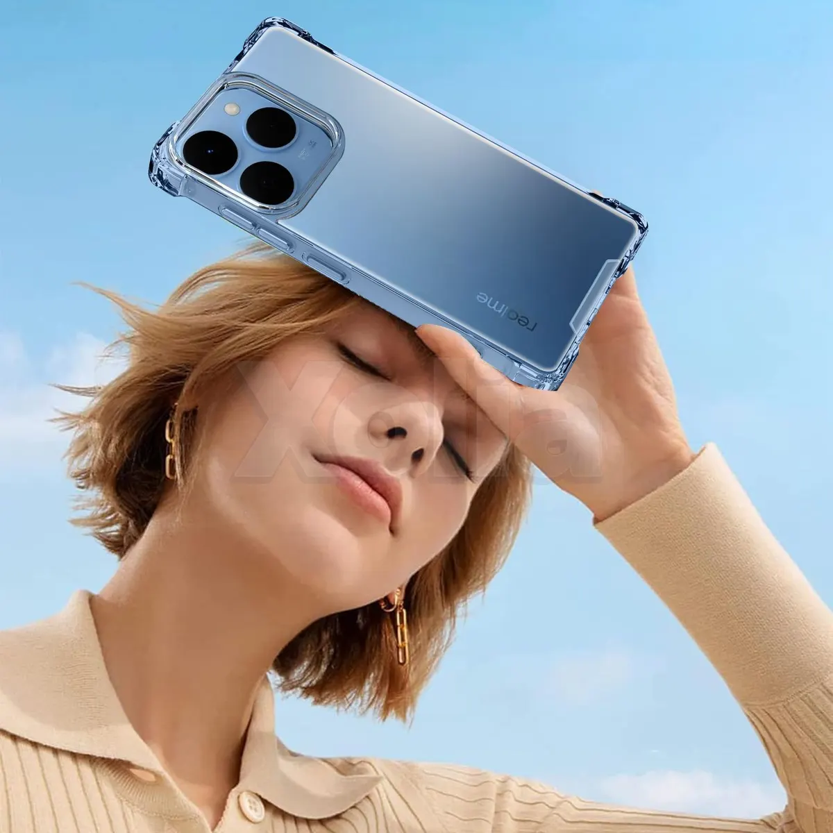 Xolia Back Cover for Realme Narzo 90 5G (Transparent, Shock Proof, Polycarbonate, Silicon, Pack of: 1) — image 5 of 5