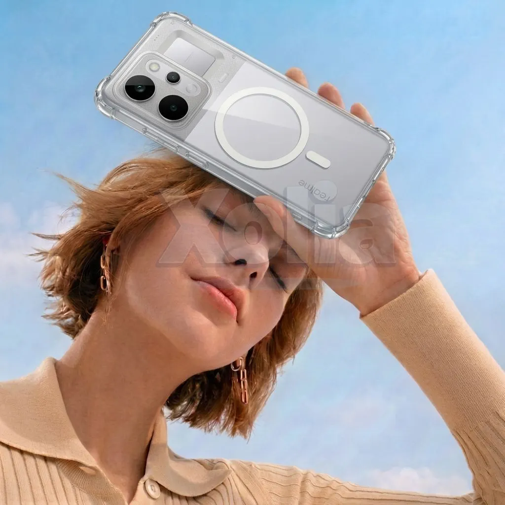 Xolia Back Cover for Realme Narzo Power 5G (Transparent, Shock Proof, Polycarbonate, Silicon, Pack of: 1) — image 4 of 4