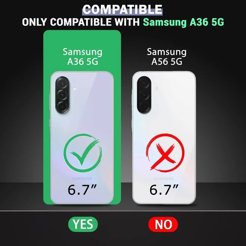 Xolia Back Cover for Samsung Galaxy A36 5G (Transparent, Shock Proof, Polycarbonate, Silicon, Pack of: 1) — image 2 of 5