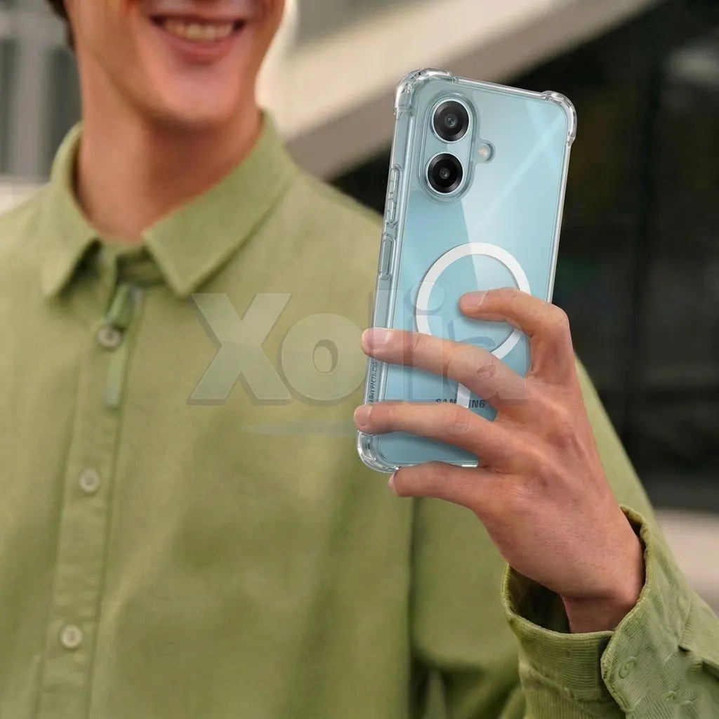 Xolia Back Cover for Samsung Galaxy M17e 5G (Transparent, Shock Proof, Polycarbonate, Silicon, Pack of: 1) — image 4 of 4