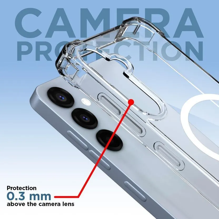 Xolia Back Cover for SAMSUNG Galaxy S24 FE 5G (Transparent, Shock Proof, Polycarbonate, Silicon, Pack of: 1) — image 5 of 5