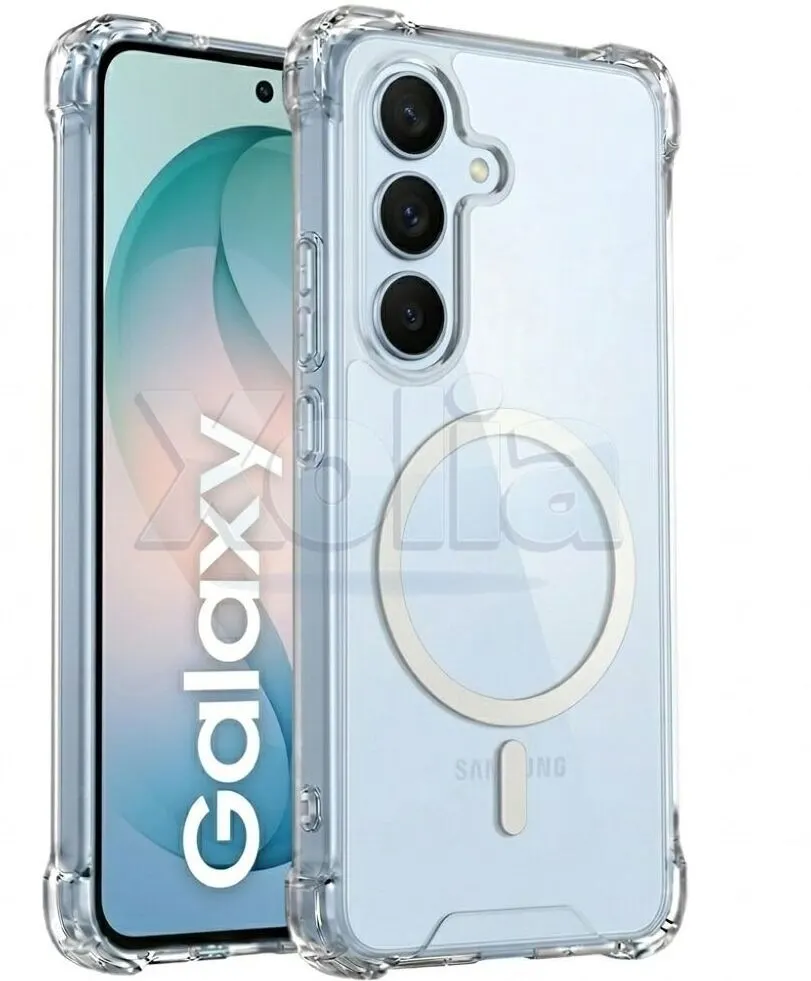 Xolia Back Cover for Samsung Galaxy S26 5G (Transparent, Shock Proof, Polycarbonate, Silicon, Pack of: 1)