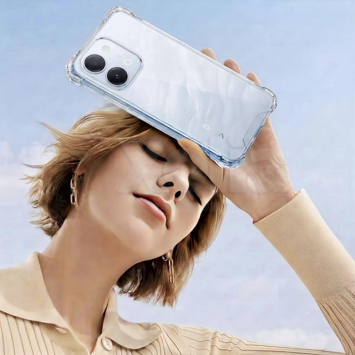 Xolia Back Cover for vivo T5 Lite 44W 5G (Transparent, Shock Proof, Polycarbonate, Silicon, Pack of: 1) — image 4 of 4