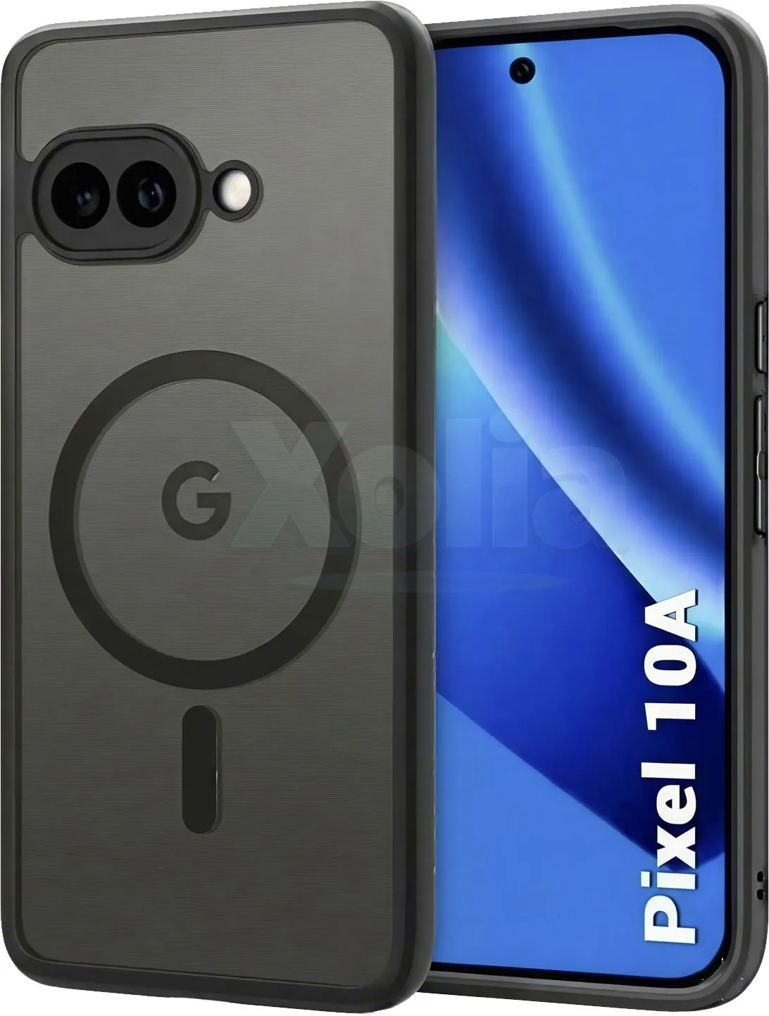 Xolia Back Cover for Google Pixel 10A (Black, Shock Proof, Polycarbonate, Silicon, Pack of: 1)