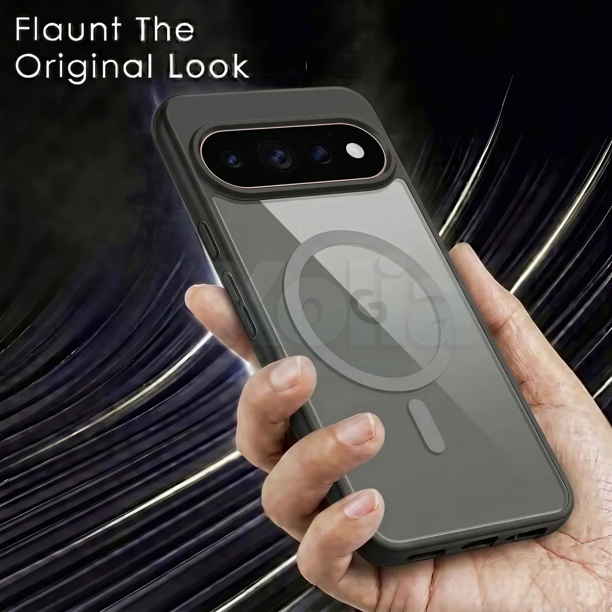 Xolia Back Cover for Google Pixel 11 Pro XL (Black, Shock Proof, Polycarbonate, Silicon, Pack of: 1) — image 4 of 4