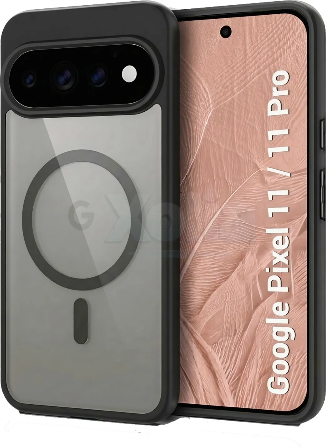 Xolia Back Cover for Google Pixel 11 (Black, Shock Proof, Polycarbonate, Silicon, Pack of: 1)