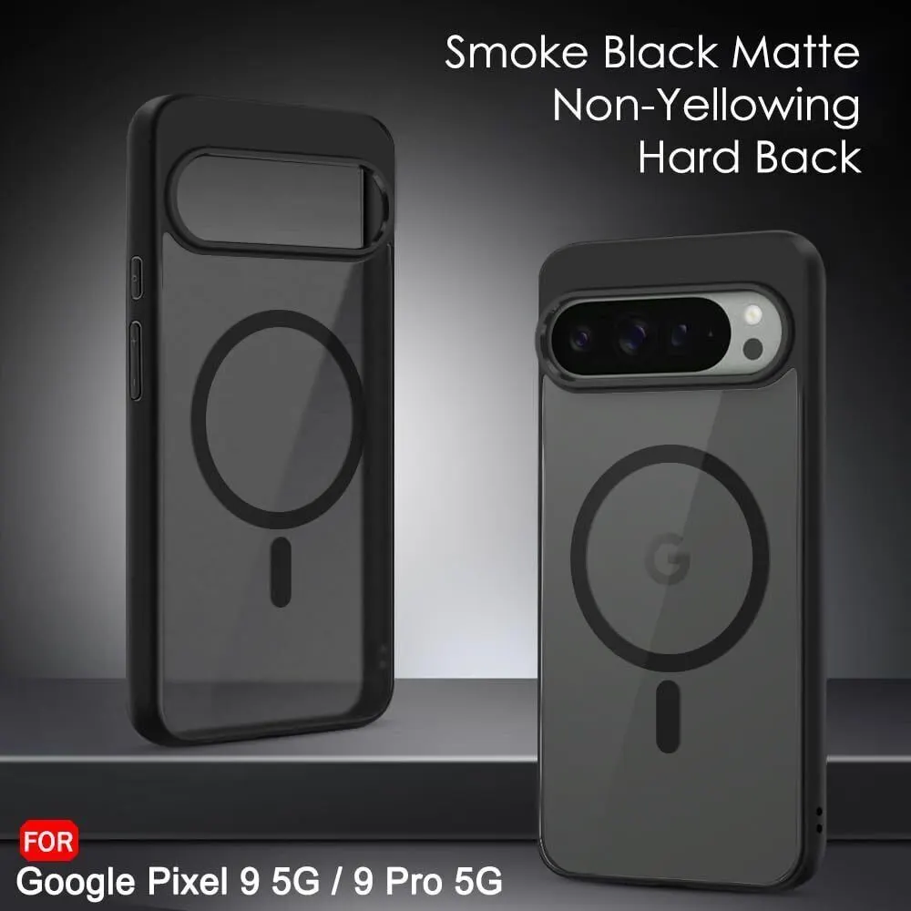 Xolia Back Cover for Google Pixel 9 (Black, Shock Proof, Polycarbonate, Silicon, Pack of: 1) — image 2 of 5