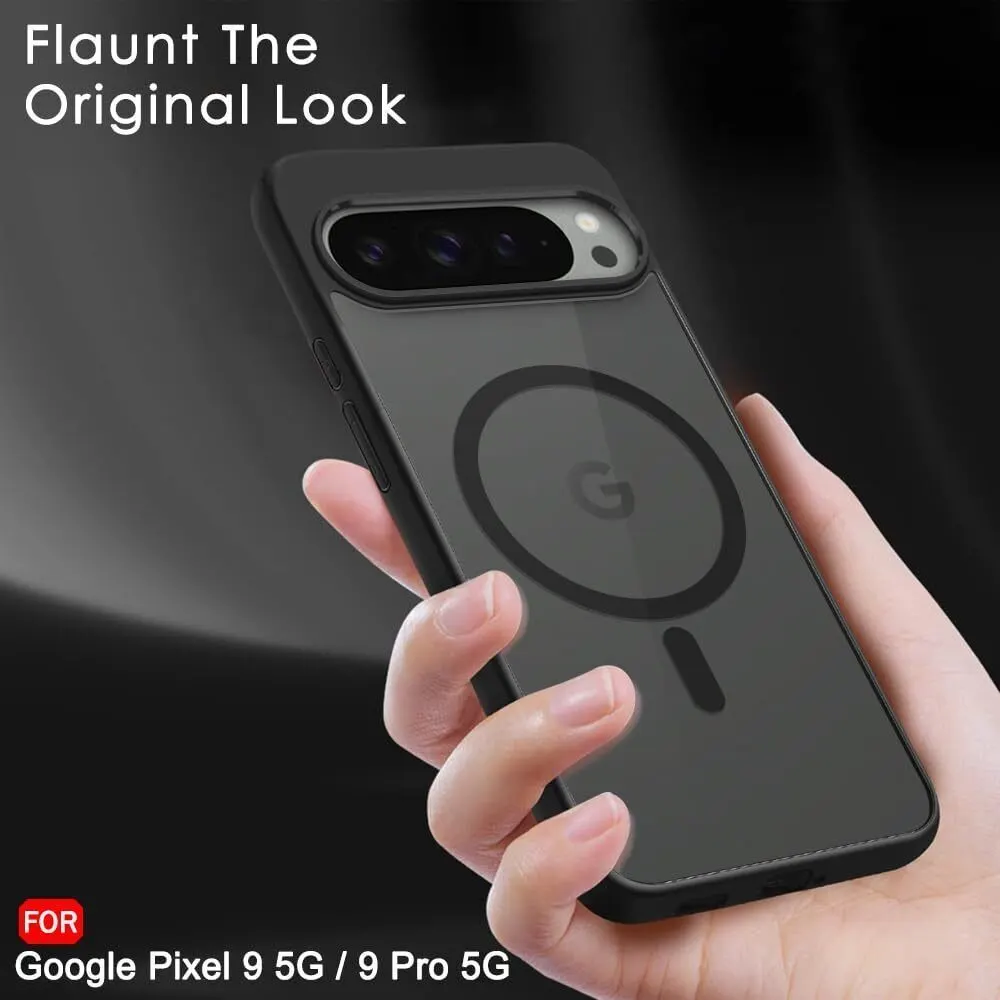 Xolia Back Cover for Google Pixel 9 (Black, Shock Proof, Polycarbonate, Silicon, Pack of: 1) — image 5 of 5