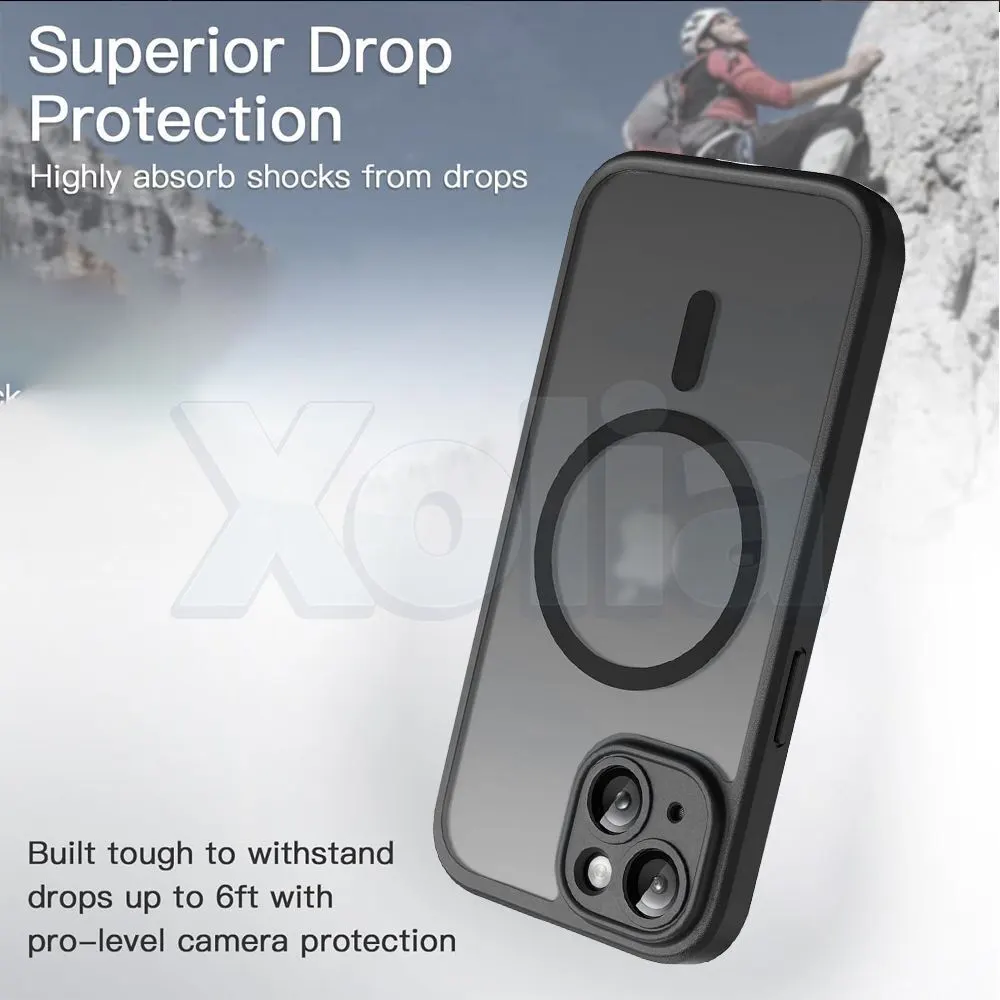 Xolia Back Cover for Apple iPhone 15 (Black, Shock Proof, Polycarbonate, Silicon, Pack of: 1) — image 3 of 5