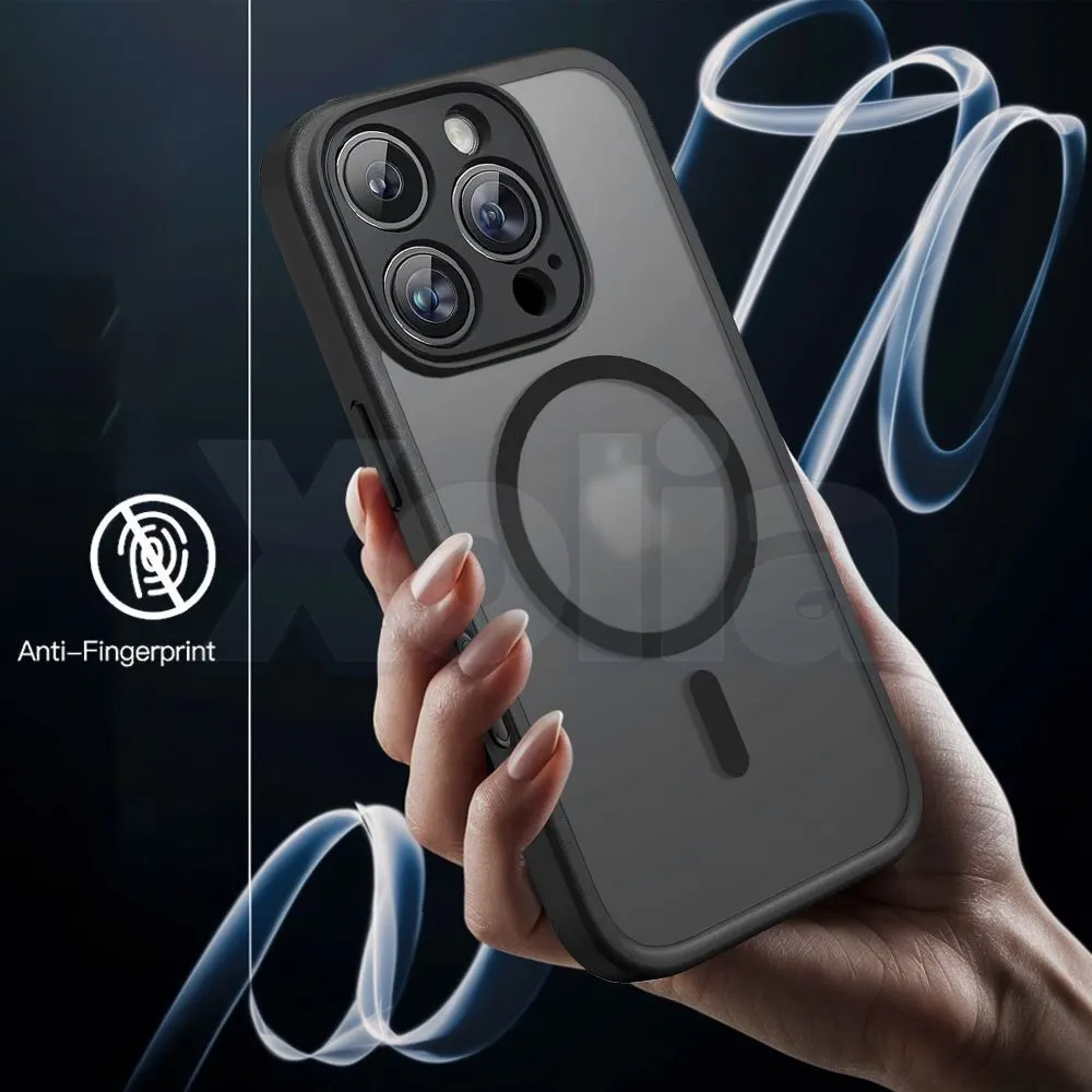 Xolia Back Cover for Apple iPhone 16 Pro (Black, Shock Proof, Polycarbonate, Silicon, Pack of: 1) — image 2 of 5