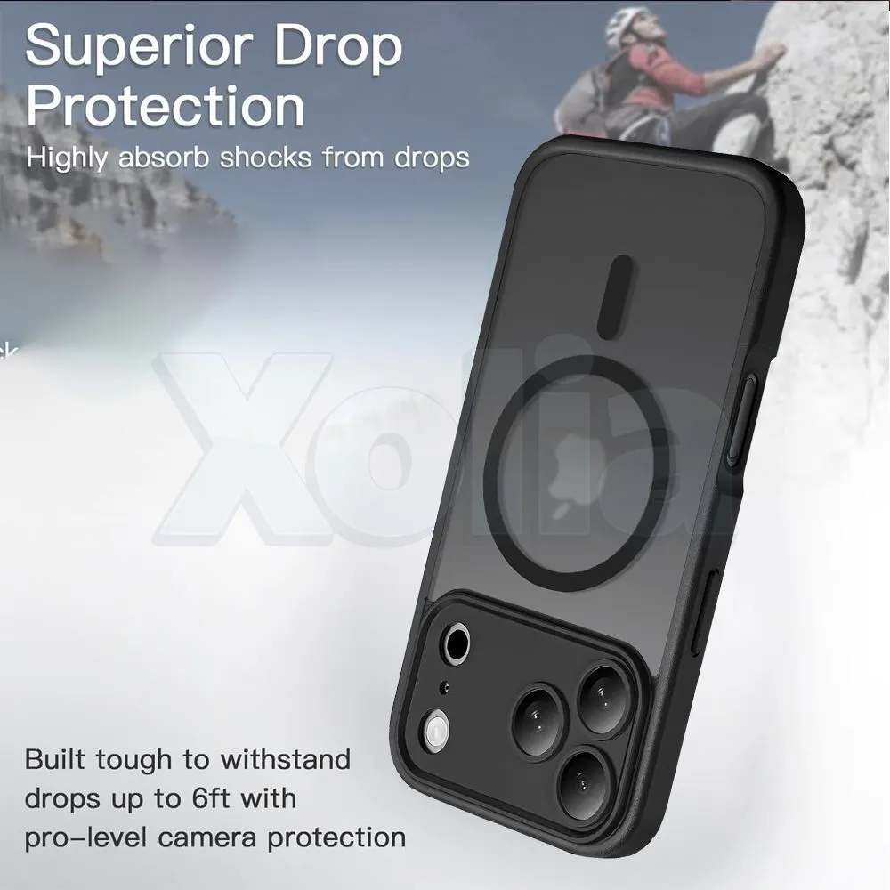 Xolia Back Cover for Apple iPhone 17 Pro Max (Black, Shock Proof, Polycarbonate, Silicon, Pack of: 1) — image 3 of 5