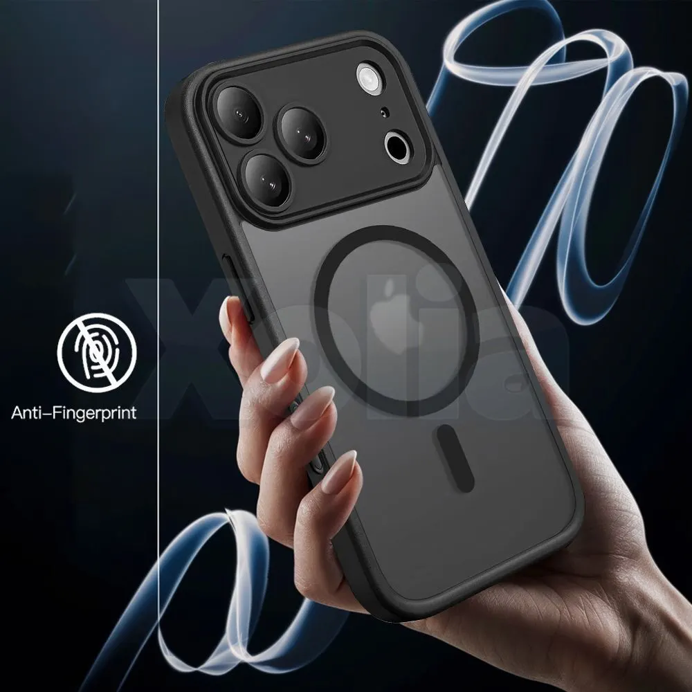 Xolia Back Cover for APPLE IPHONE 17 PRO (Black, Shock Proof, Polycarbonate, Silicon, Pack of: 1) — image 2 of 5