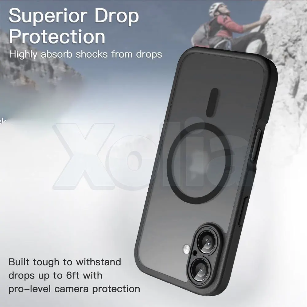 Xolia Back Cover for APPLE IPHONE 17 (Black, Shock Proof, Polycarbonate, Silicon, Pack of: 1) — image 3 of 5