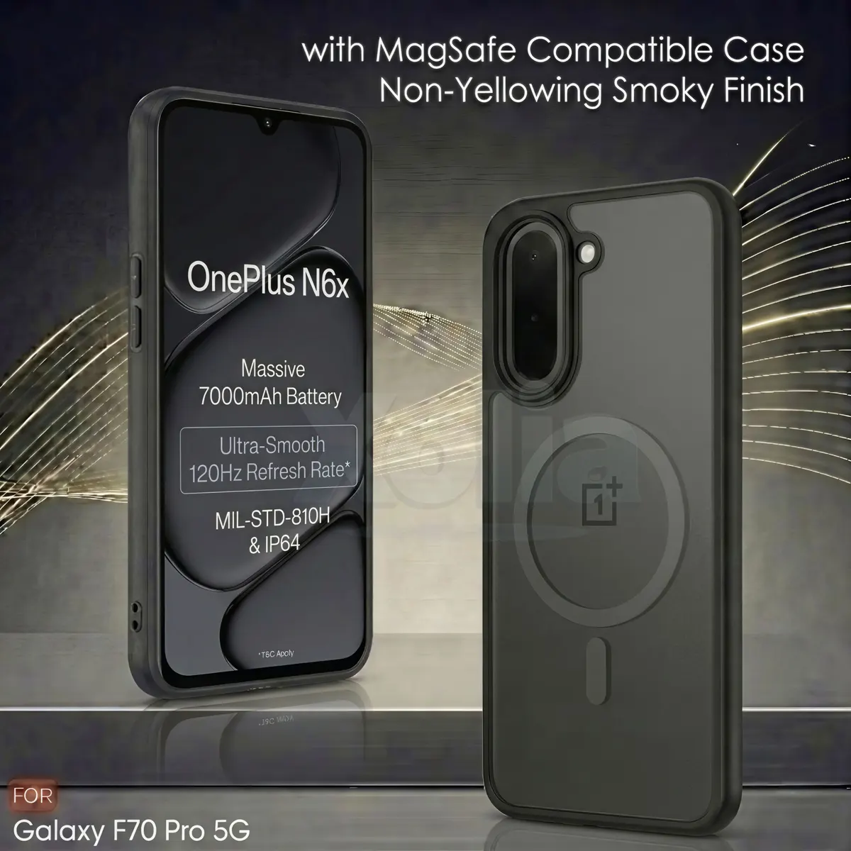 Xolia Back Cover for OnePlus N6X 5G (Black, Shock Proof, Polycarbonate, Silicon, Pack of: 1) — image 3 of 5