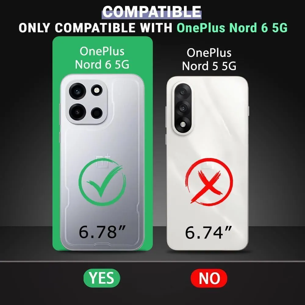 Xolia Back Cover for OnePlus Nord 6 5G (Black, Shock Proof, Polycarbonate, Silicon, Pack of: 1) — image 2 of 5