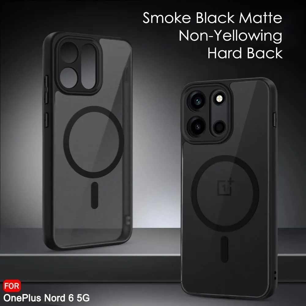 Xolia Back Cover for OnePlus Nord 6 5G (Black, Shock Proof, Polycarbonate, Silicon, Pack of: 1) — image 3 of 5