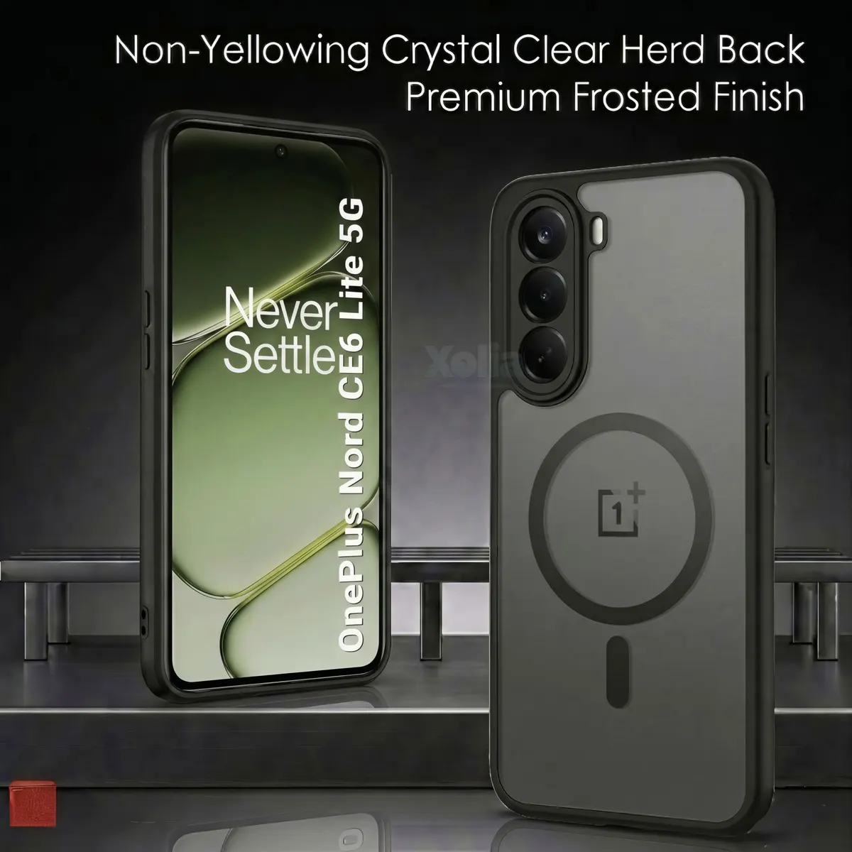 Xolia Back Cover for OnePlus Nord CE 6 Lite 5G (Black, Shock Proof, Polycarbonate, Silicon, Pack of: 1) — image 3 of 5