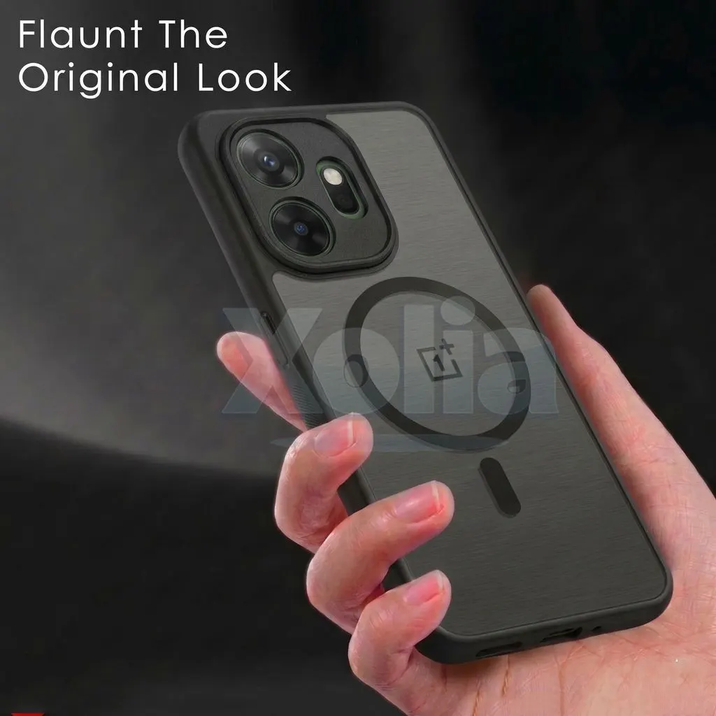 Xolia Back Cover for OnePlus 15T 5G (Black, Shock Proof, Polycarbonate, Silicon, Pack of: 1) — image 4 of 4