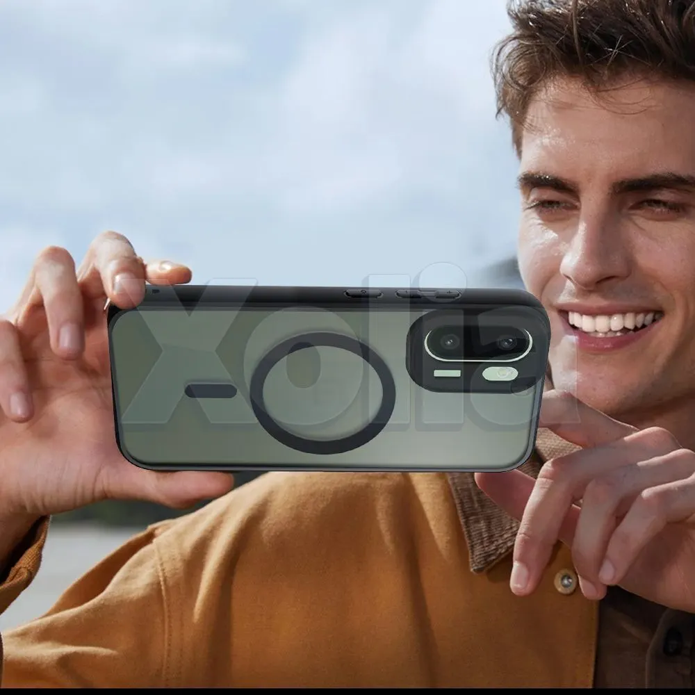 Xolia Back Cover for OnePlus 15r 5G (Black, Shock Proof, Polycarbonate, Silicon, Pack of: 1) — image 5 of 5