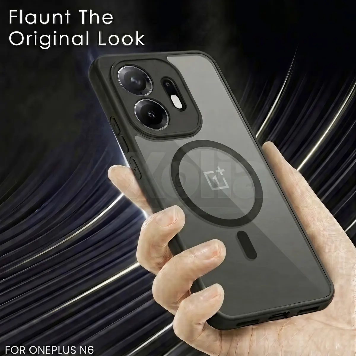 Xolia Back Cover for Oneplus N6 5G (Black, Shock Proof, Polycarbonate, Silicon, Pack of: 1) — image 5 of 5