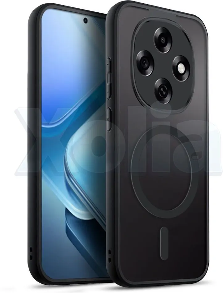 Xolia Back Cover for OPPO F31 Pro 5G (Black, Shock Proof, Polycarbonate, Silicon, Pack of: 1)
