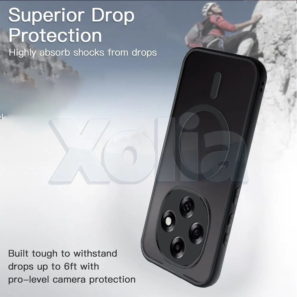 Xolia Back Cover for OPPO F31 Pro 5G (Black, Shock Proof, Polycarbonate, Silicon, Pack of: 1) — image 3 of 5