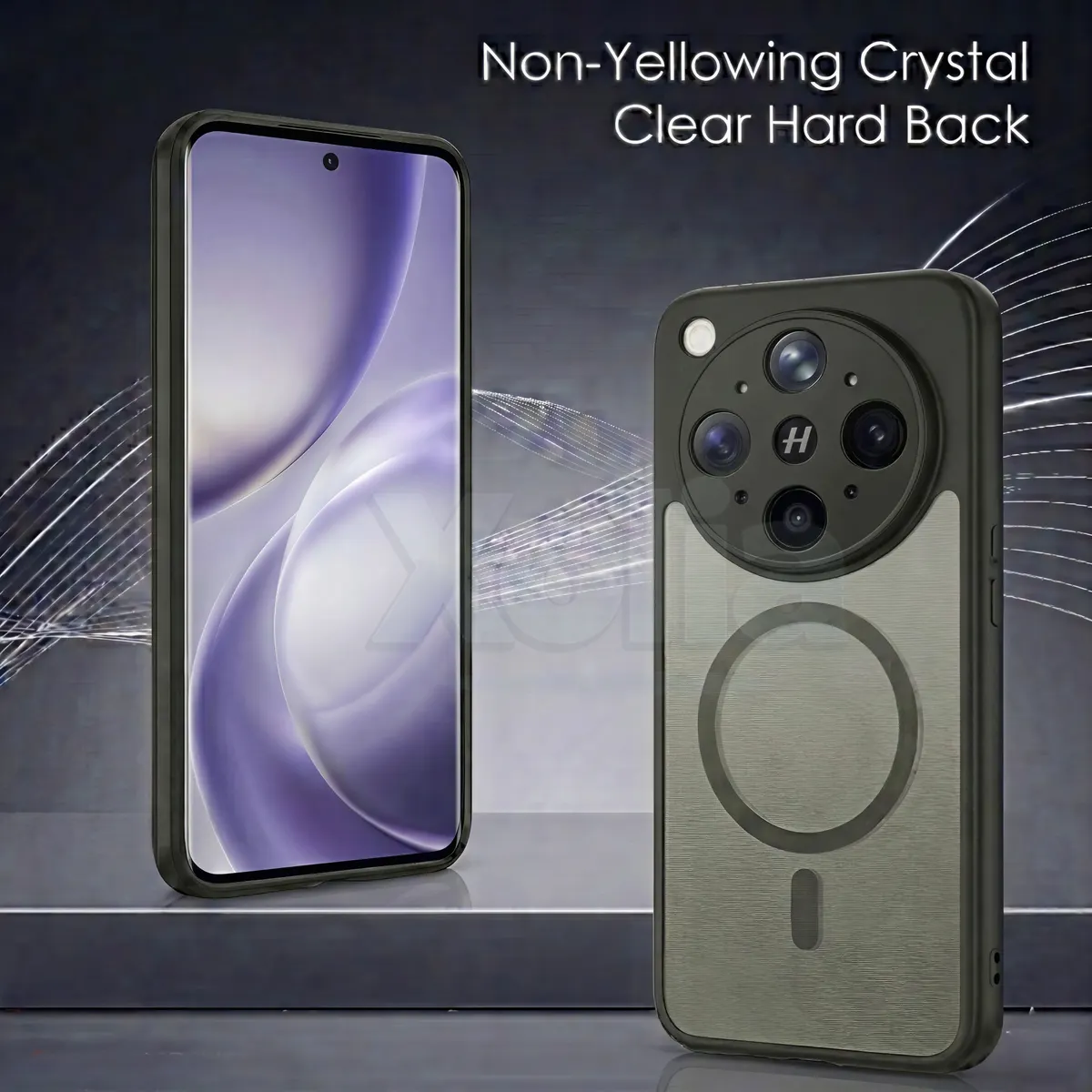 Xolia Back Cover for OPPO Find X9 Ultra 5G (Black, Shock Proof, Polycarbonate, Silicon, Pack of: 1) — image 2 of 4