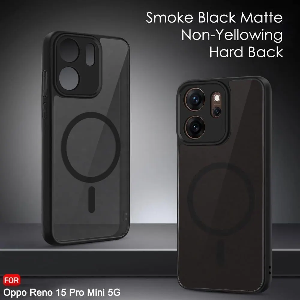 Xolia Back Cover for Oppo Reno 15 Pro Mini 5G (Black, Shock Proof, Polycarbonate, Silicon, Pack of: 1) — image 3 of 5