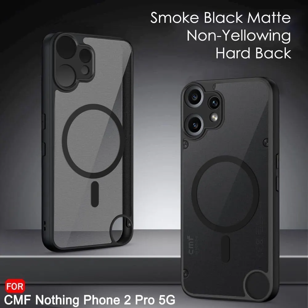 Xolia Back Cover for CMF by Nothing Phone 2 Pro 5G (Black, Shock Proof, Polycarbonate, Silicon, Pack of: 1) — image 3 of 5