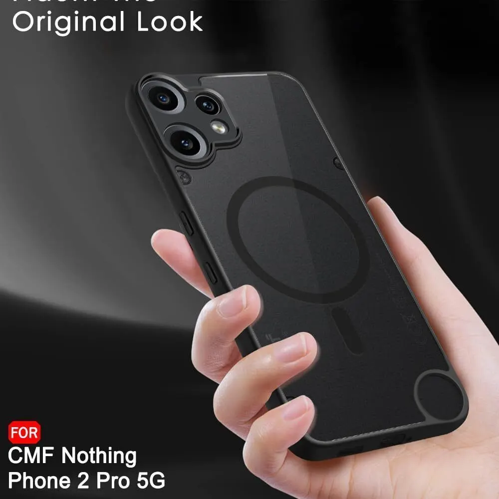 Xolia Back Cover for CMF by Nothing Phone 2 Pro 5G (Black, Shock Proof, Polycarbonate, Silicon, Pack of: 1) — image 5 of 5