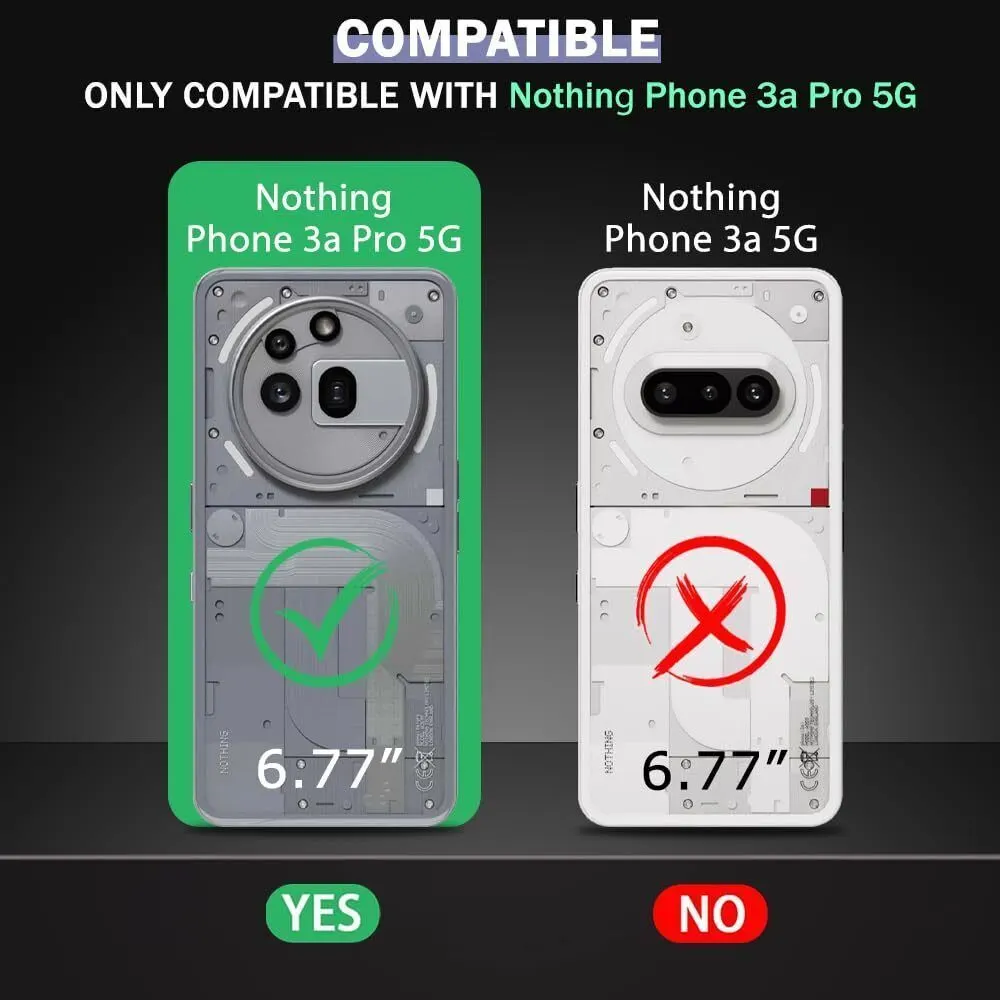 Xolia Back Cover for Nothing Phone (3a) Pro 5G (Black, Shock Proof, Polycarbonate, Silicon, Pack of: 1) — image 2 of 5