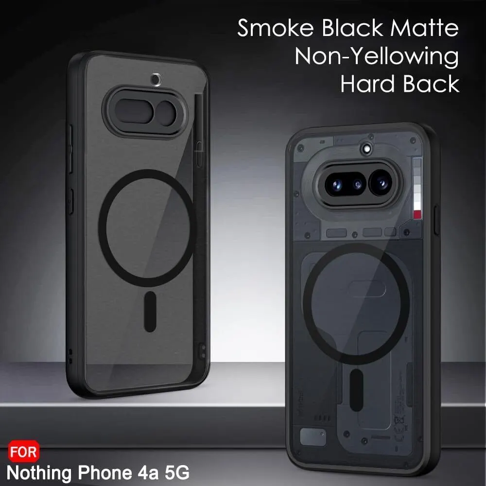 Xolia Back Cover for Nothing Phone 4a 5G (Black, Shock Proof, Polycarbonate, Silicon, Pack of: 1) — image 3 of 5