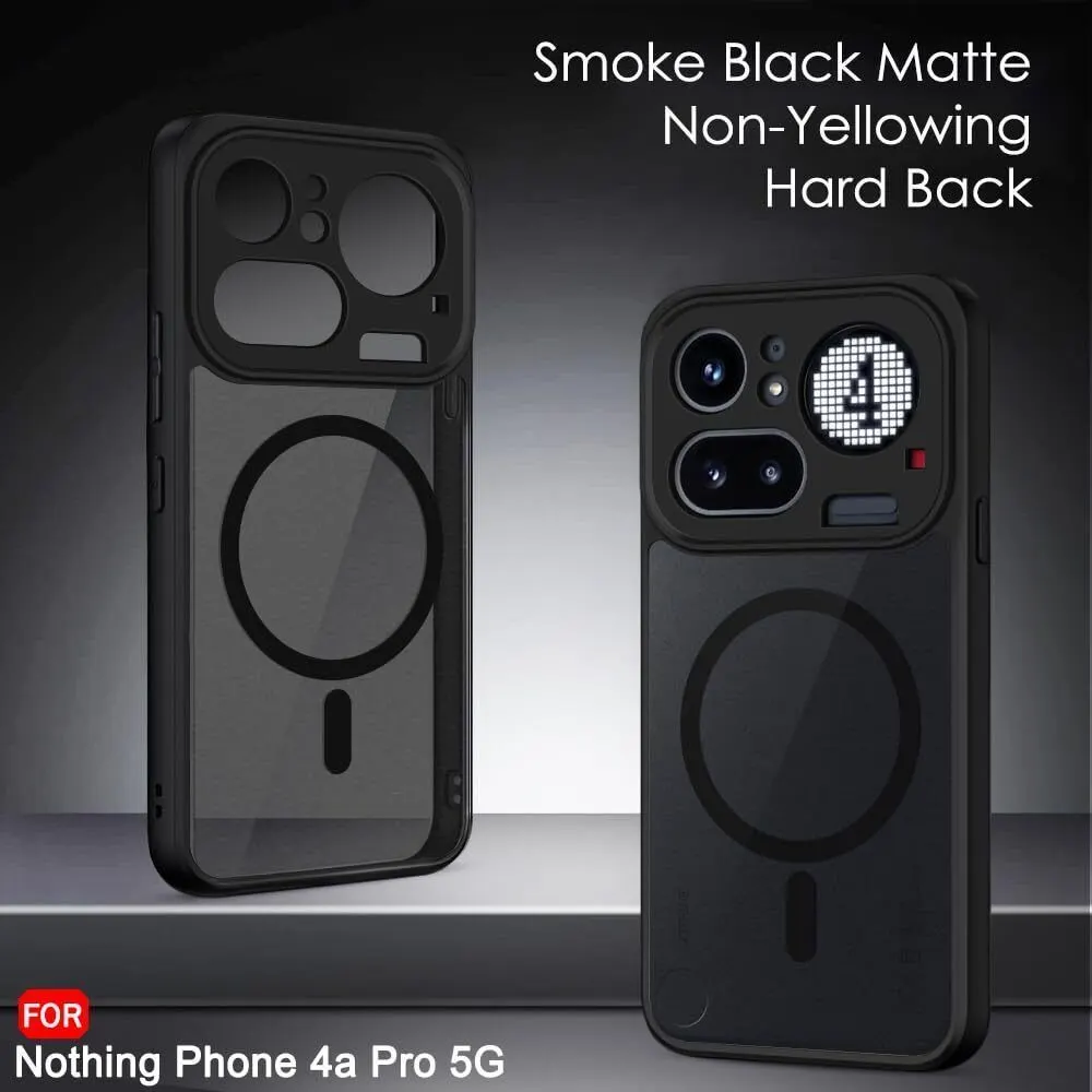 Xolia Back Cover for Nothing Phone 4a Pro 5G (Black, Shock Proof, Polycarbonate, Silicon, Pack of: 1) — image 3 of 5