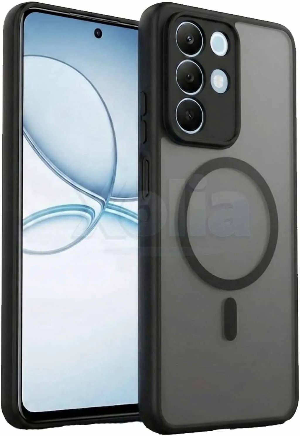 Xolia Back Cover for Realme Narzo 90x 5G (Black, Shock Proof, Polycarbonate, Silicon, Pack of: 1)