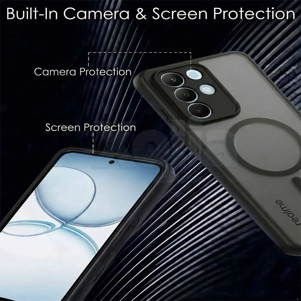 Xolia Back Cover for Realme Narzo 90x 5G (Black, Shock Proof, Polycarbonate, Silicon, Pack of: 1) — image 3 of 4
