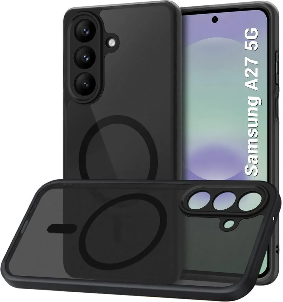 Xolia Back Cover for Samsung Galaxy A27 5G (Black, Shock Proof, Polycarbonate, Silicon, Pack of: 1)
