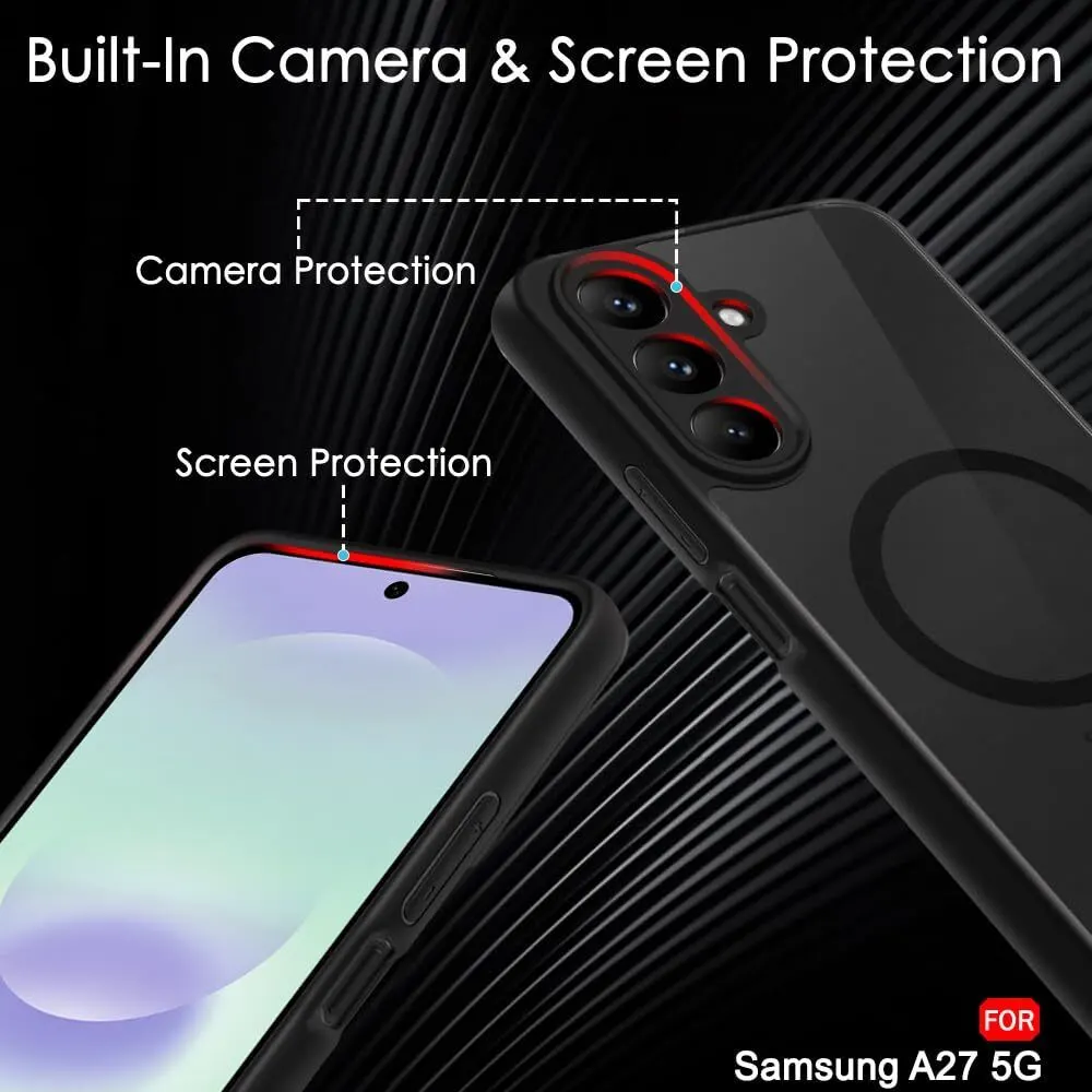 Xolia Back Cover for Samsung Galaxy A27 5G (Black, Shock Proof, Polycarbonate, Silicon, Pack of: 1) — image 3 of 4