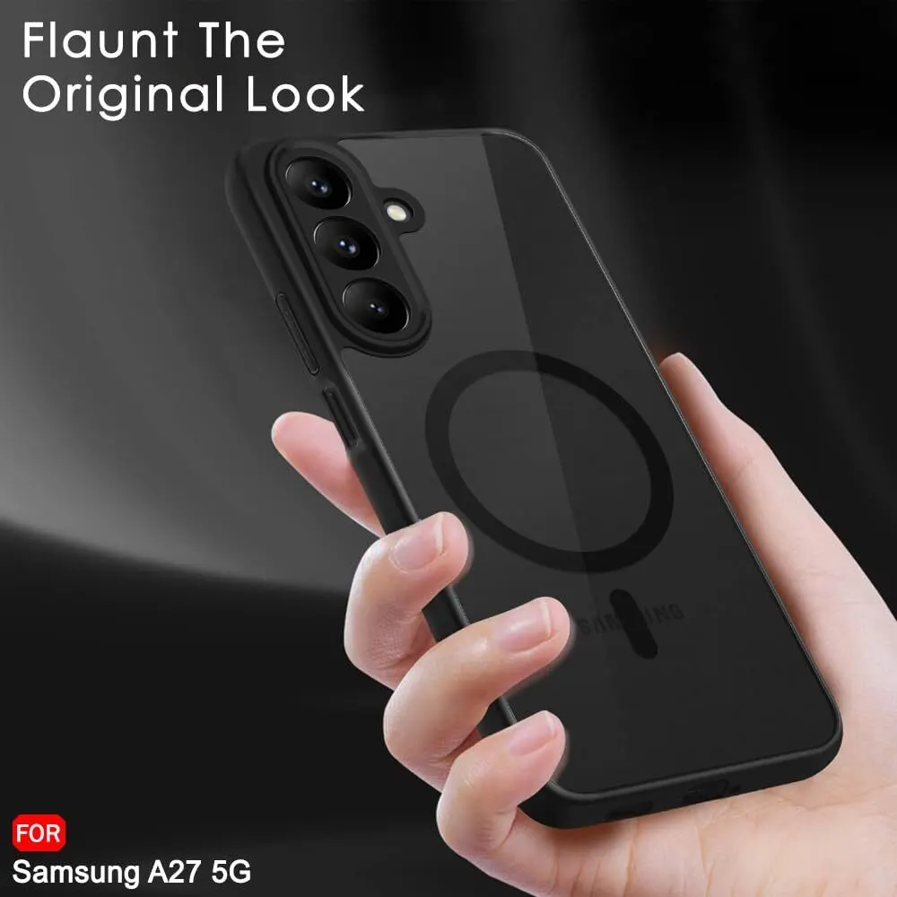 Xolia Back Cover for Samsung Galaxy A27 5G (Black, Shock Proof, Polycarbonate, Silicon, Pack of: 1) — image 4 of 4