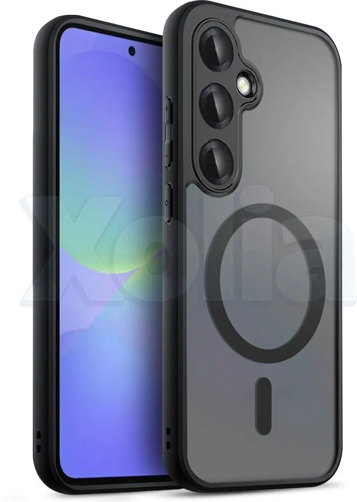 Xolia Back Cover for Samsung Galaxy A37 5G (Black, Shock Proof, Polycarbonate, Silicon, Pack of: 1)