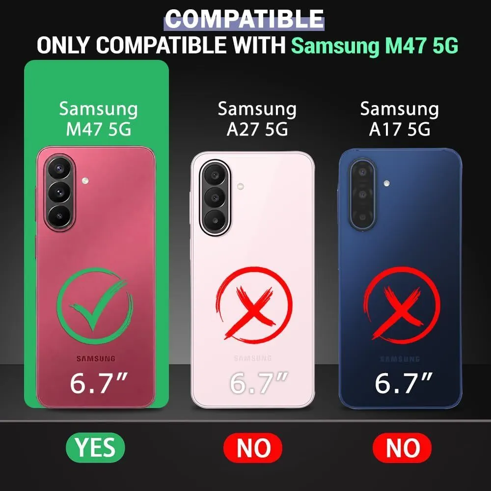 Xolia Back Cover for Samsung Galaxy M47 5G (Black, Shock Proof, Polycarbonate, Silicon, Pack of: 1) — image 2 of 5