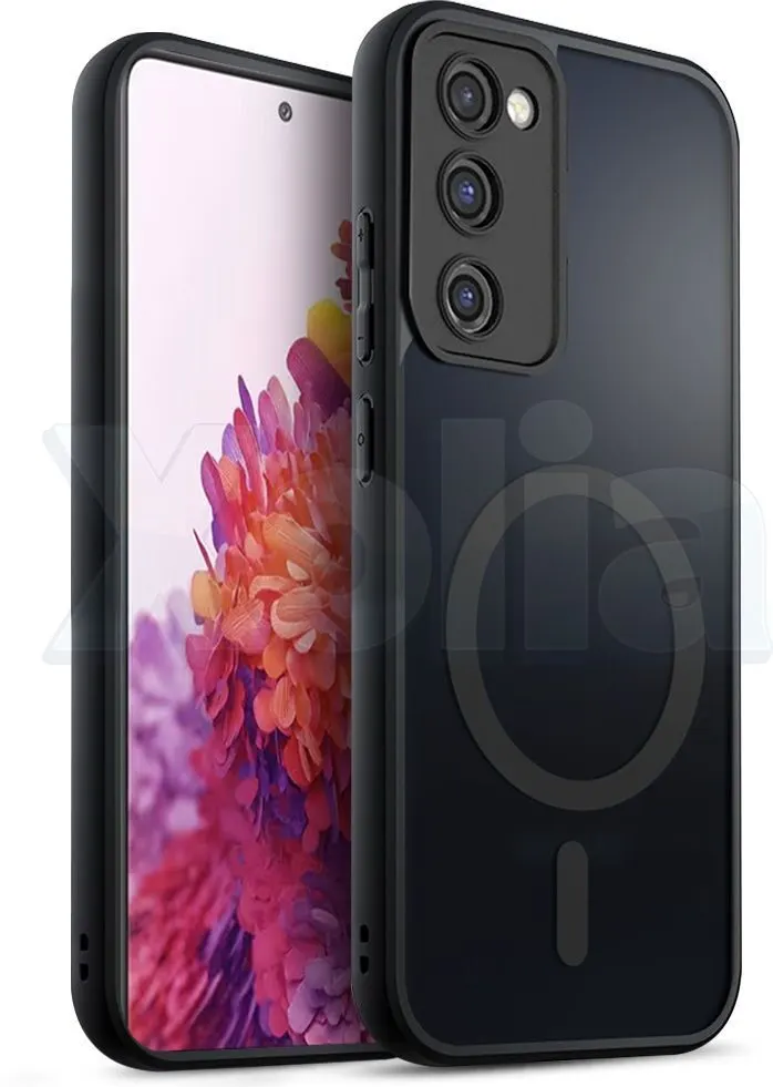 Xolia Back Cover for Samsung Galaxy S20 FE 5G (Black, Shock Proof, Polycarbonate, Silicon, Pack of: 1)