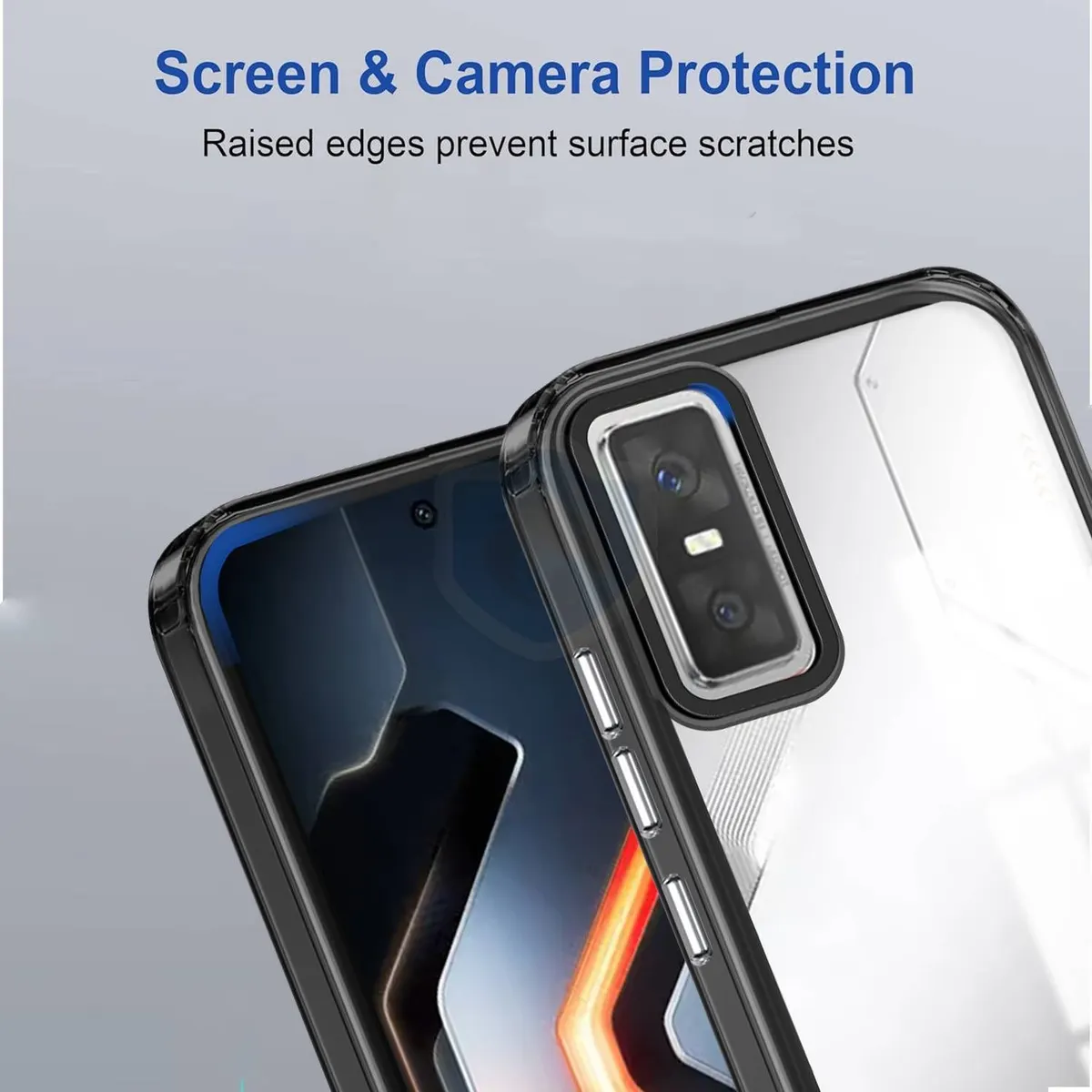Micvir Back Cover for Infinix GT 30 5G+ (Black, Shock Proof, Pack of: 1) — image 2 of 5