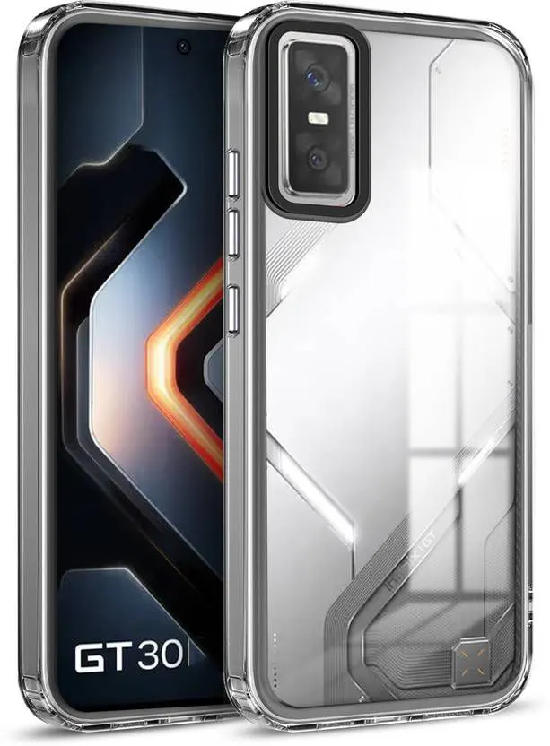 Micvir Back Cover for Infinix GT 30 5G+ (Transparent, Shock Proof, Pack of: 1)