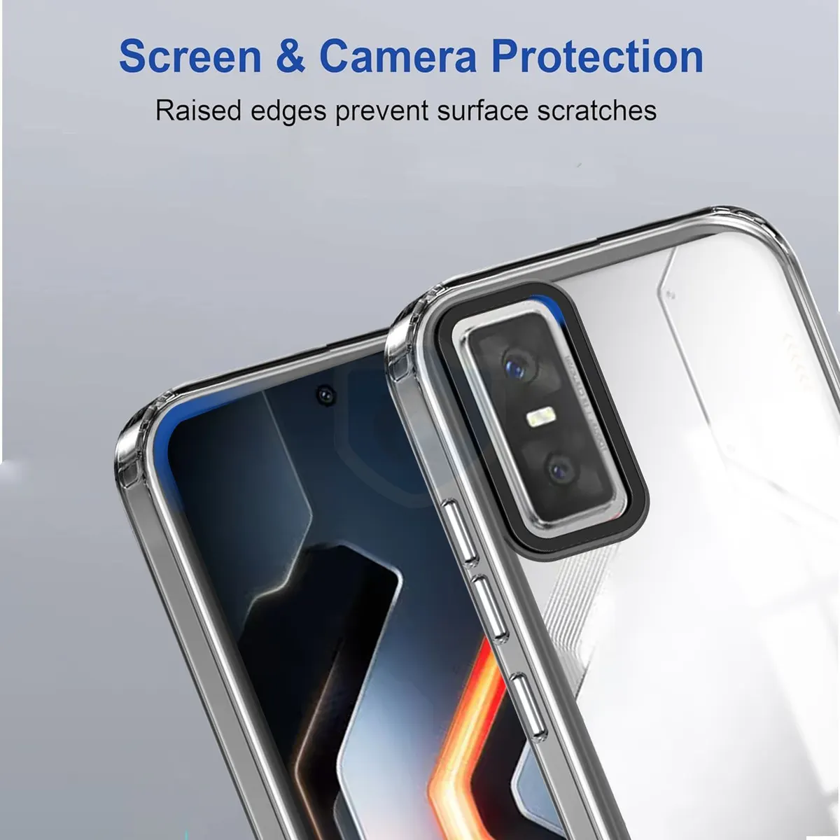 Micvir Back Cover for Infinix GT 30 Pro 5G (Transparent, Shock Proof, Polycarbonate, Pack of: 1) — image 2 of 5